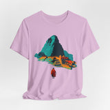 Machu Picchu Minimalist Sacred City Unisex T-Shirt