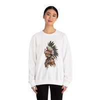 Watercolor Tribal Aztec Warrior Unisex Sweatshirt