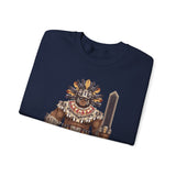 8-Bit Aztec Warrior Pixel Art Style Unisex Sweatshirt