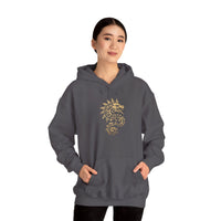 Quetzalcoatl Spiral Serpent Tribal Glyph Unisex Hoodie