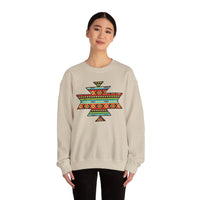 Sacred Geometric Textile Pattern Illustration Unisex Sweatshirt