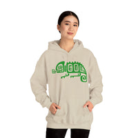 Mesoamerican Chameleon Symbol Unisex Hoodie