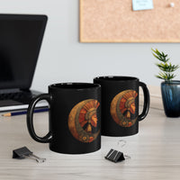 Mama Killa Moon Goddess Symbol Black Mug
