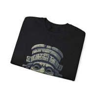 Mayan Sacred Head Stone Unisex Sweatshirt