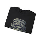 Mayan Sacred Head Stone Unisex Sweatshirt