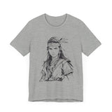 Inca Warrior Woman Fierce Andean Spirit Design Unisex T-Shirt