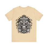 Ah Puch Death God Petroglyph Skull Unisex T-Shirt