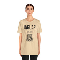 Aztec Jaguar Warrior Emblem Unisex T-Shirt