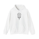 Shadow Phoenix Tribal Emblem Illustration Unisex Hoodie