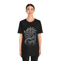 Aztec Serpent Quetzalcoatl Tribal Design Unisex T-Shirt