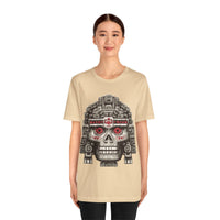 Ancient Pixel Skull Totem Unisex T-Shirt