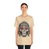 Ancient Pixel Skull Totem Unisex T-Shirt