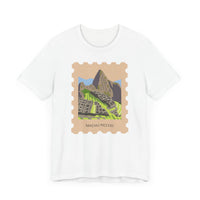 Stamp Machu Picchu Peru Unisex T-Shirt