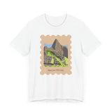 Stamp Machu Picchu Peru Unisex T-Shirt