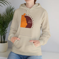 Maya Culture Profile Portrait Unisex Hoodie