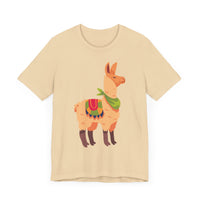 Peru Culture Llama Graphic Unisex T-Shirt