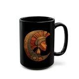 Mama Killa Moon Goddess Symbol Black Mug