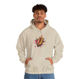 Mesoamerican Cacao Splash Graphic Unisex Hoodie