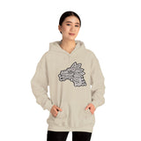 Quetzalcóatl Serpent Head Illustration Unisex Hoodie