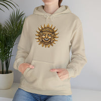 Pixel Art Inca Sun God 8-Bit Retro Style Unisex Hoodie