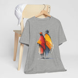 Andean Couple Poncho Art Unisex T-Shirt
