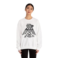 Bird Sign in Mayan Calendar Unisex Sweatshirt