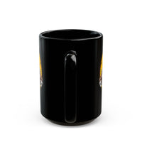 Ancient Inca Puma Sentinel Black Mug