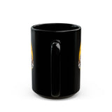 Ancient Inca Puma Sentinel Black Mug
