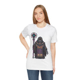 Cyber Temple Techno Priest Pixel Art Unisex T-Shirt