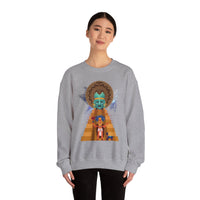 Celestial Aztec Ritual Illustration Unisex Sweatshirt
