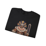 8-Bit Aztec Warrior Pixel Art Style Unisex Sweatshirt