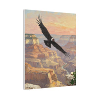 Royal Andean Condor Inca Spirit at Dusk Canvas