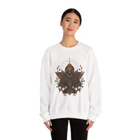 Viracocha Sacred Glyph Abstract Crown Symbol Unisex Sweatshirt