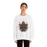 Viracocha Sacred Glyph Abstract Crown Symbol Unisex Sweatshirt