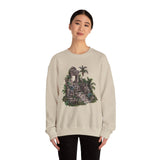 Mayan Jungle Temple Guardian Stairway Unisex Sweatshirt