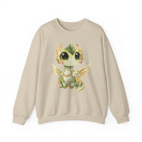 Chibi Quetzalcoatl Feathered Serpent Unisex Sweatshirt