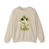 Chibi Quetzalcoatl Feathered Serpent Unisex Sweatshirt
