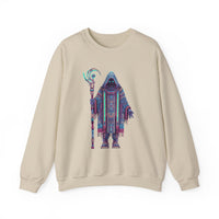 Digital Oracle Cyber Priest Unisex Sweatshirt