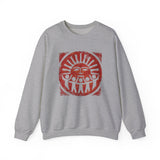 Radiant Tribal Sun Worship Inca Style Unisex Sweatshirt