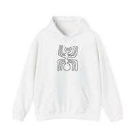 Nazca Lines Style Spider Unisex Hoodie