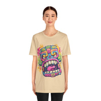 Graffiti Mayan Skull Cartoon Style Unisex T-Shirt