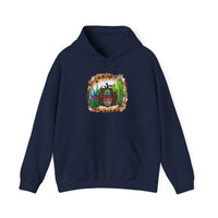 Leopard Aztec Pumpkin & Cactus Vibes Illustration Unisex Hoodie