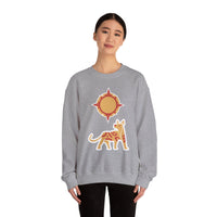 Xoloescuincle beneath the Sacred Sun Unisex Sweatshirt