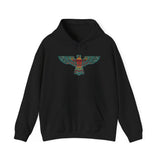 Aztec Free Bird Illustration Unisex Hoodie