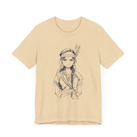 Inca Warrior Girl Bold Andean Spirit Design Unisex T-Shirt