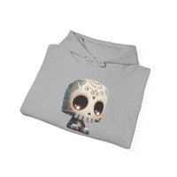 Adorable Tribal Aztec Skull Glow Unisex Hoodie
