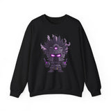 Aztec Shadow Warrior God with Glowing Eyes Unisex Sweatshirt