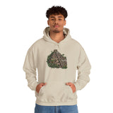 Mayan Jungle Pyramid Ruins Graphic Unisex Hoodie