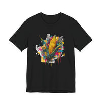 Maya Corn Mural Street Art Unisex T-Shirt