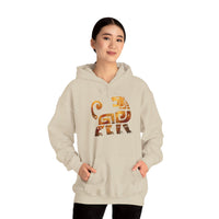 Aztec Jaguar Warrior Glyph Symbol Unisex Hoodie